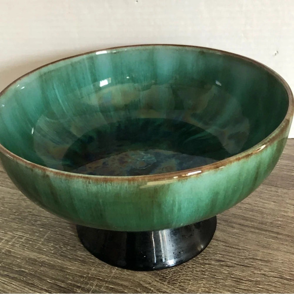 Vtg  Blue Mountain Pottery Footed Bowl - Picture 5 of 15